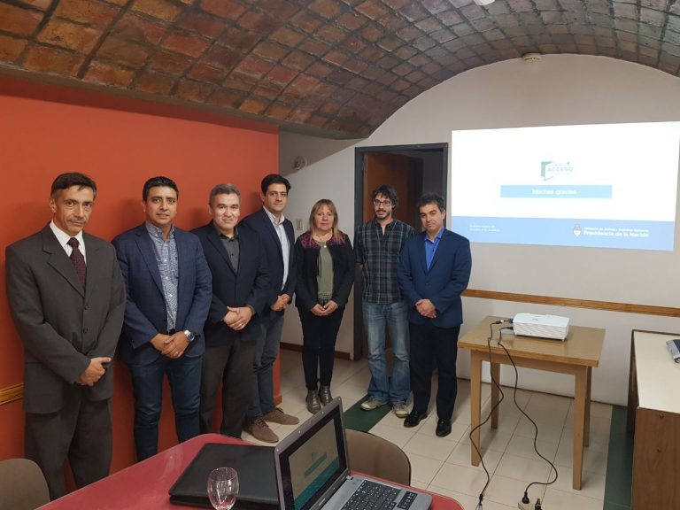 19-4-2018: PUESTA EN FUNCIONAMIENTO DE LA RED FEDERAL DE PATROCINIO