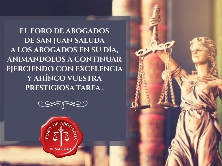 SALUTACIÓN DÍA DEL ABOGADO