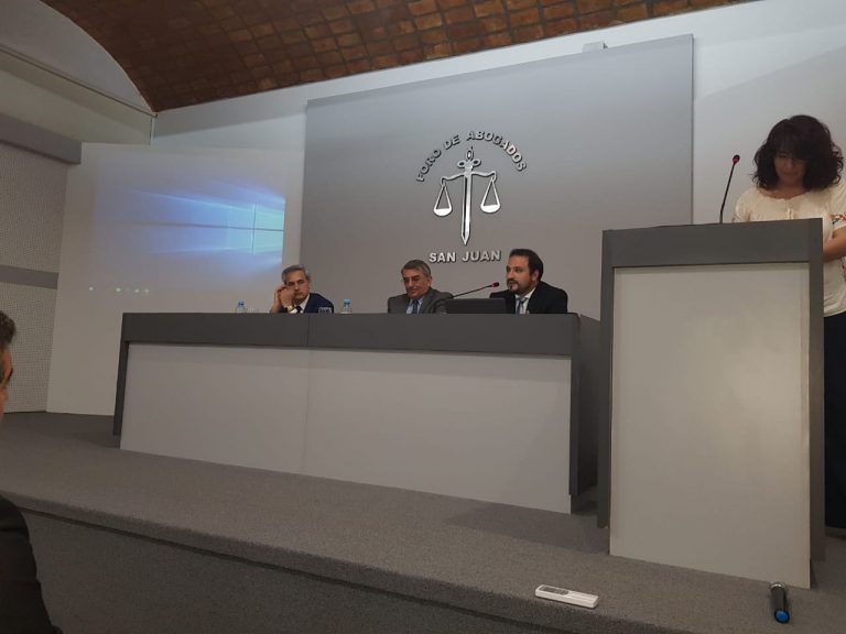 29/10/2018: JORNADA DE DERECHO INTERNACIONAL Y DERECHOS HUMANOS