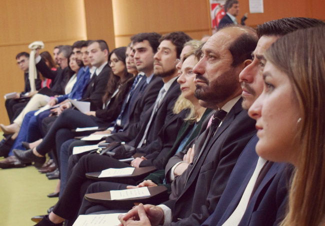 23/8/2019: CEREMONIA DE HONOR DE LOS NUEVOS MATRICULADOS
