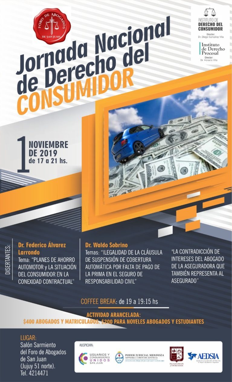 JORNADA NACIONAL DE DERECHO DEL CONSUMIDOR