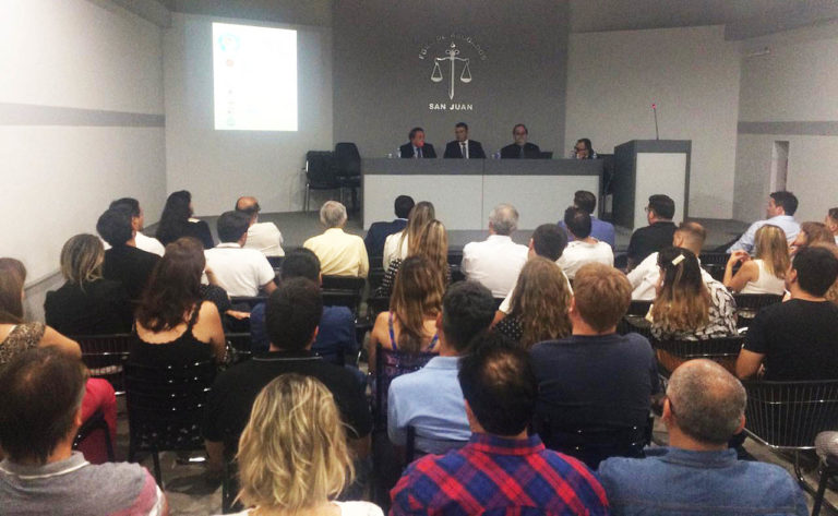 20/11/2019: IMÁGENES DE LA CHARLA SOBRE LA INCUMBENCIA DE LA SALUD MENTAL EN EL DERECHO LABORAL