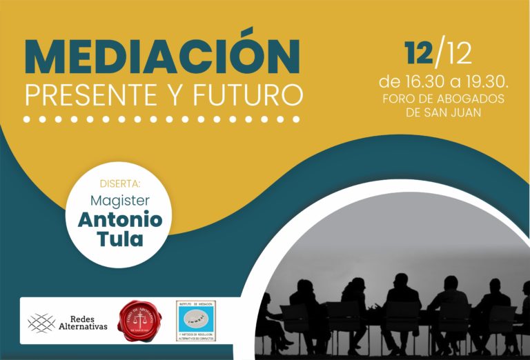 12/12: JORNADA DE MEDIACIÓN