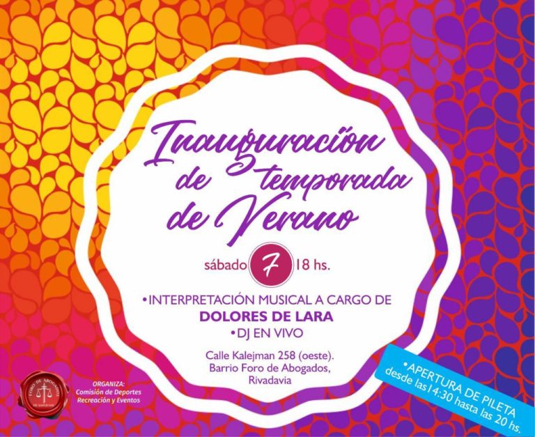Traé tu mate ¡inauguramos la temporada de verano en el Club del Foro!