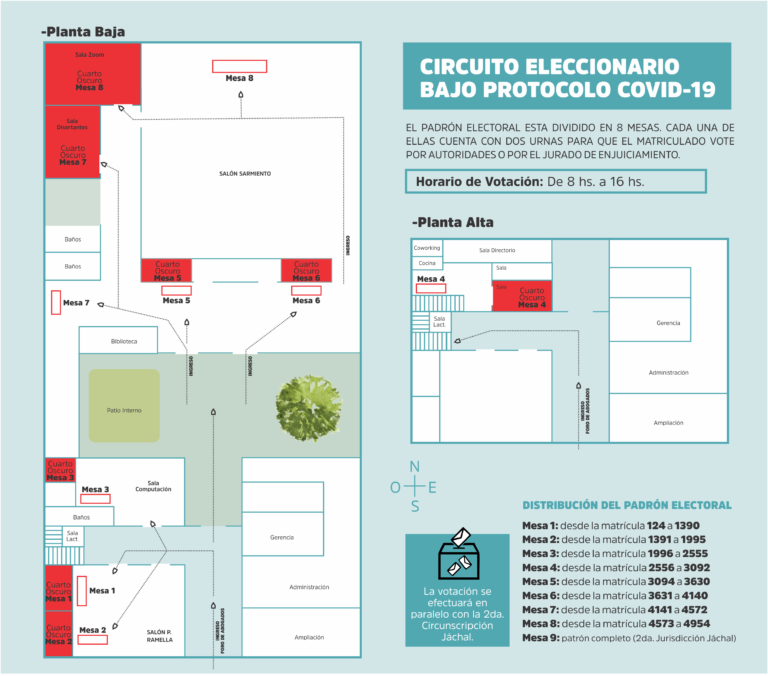 PADRONES Y CROQUIS DEL ACTO ELECCIONARIO 22/02/2021