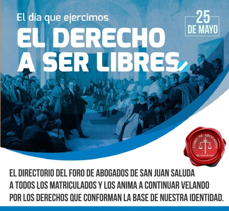 SALUTACIÓN 25 DE MAYO