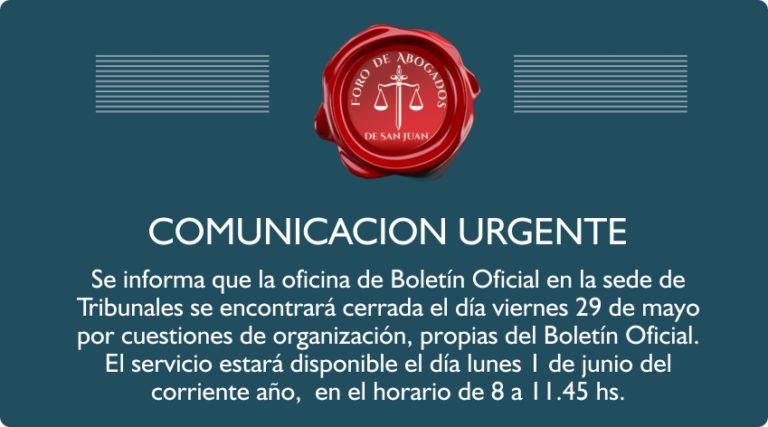 INFORMACIÓN SOBRE EL BOLETÍN OFICIAL