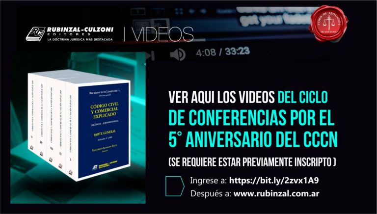 VER AQUÍ LOS VÍDEOS DEL CICLO DE CONFERENCIAS POR EL 5° ANIVERSARIO DEL CCCN