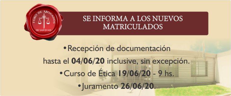 NUEVO JURAMENTO