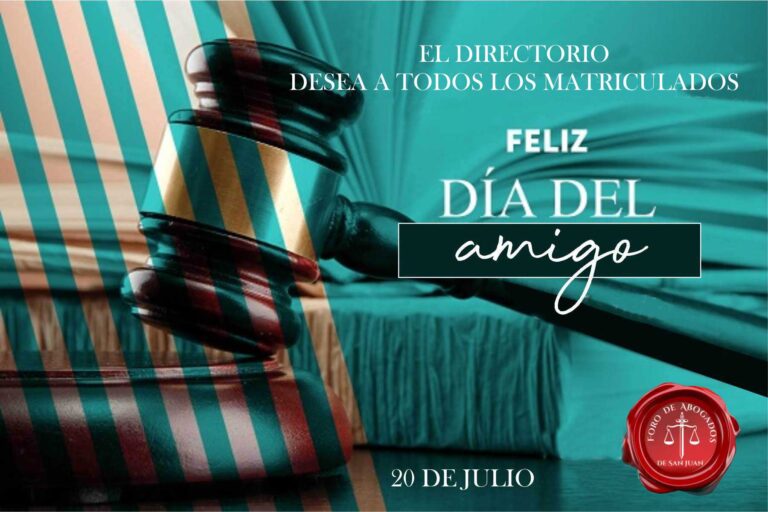 SALUTACIÓN 20 DE JULIO