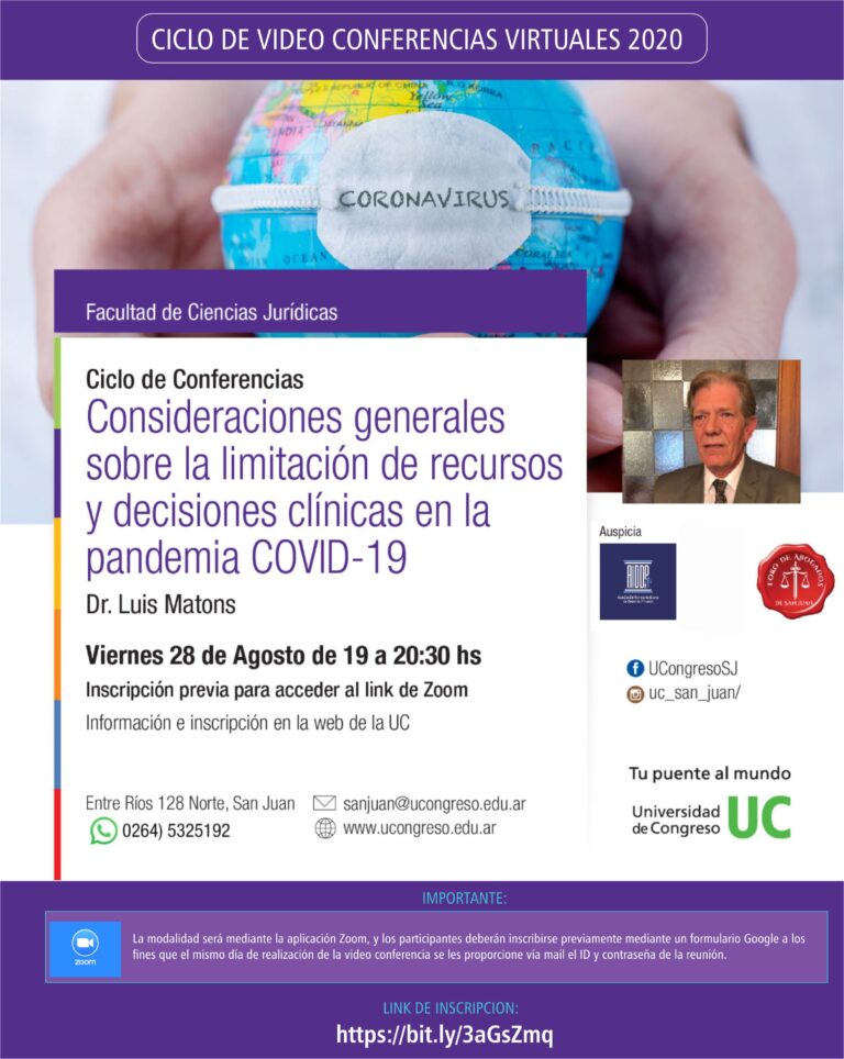 CICLO DE CHARLAS VIRTUALES