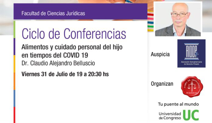 VER AQUÍ: “ALIMENTOS Y CUIDADO PERSONAL DE LOS HIJOS EN TIEMPO DE COVID-19”