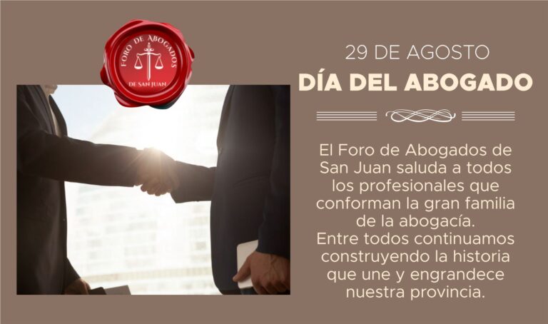 SALUTACIÓN DÍA DEL ABOGADO
