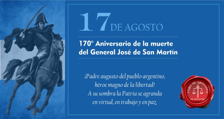 CONMEMORACIÓN 17 DE AGOSTO