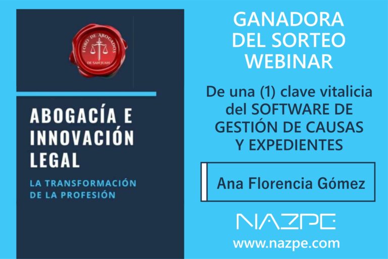 GANADORA DE UNA CLAVE VITALICIA NAZPE
