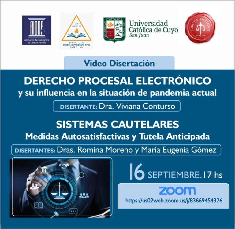 16/6: DERECHO PROCESAL ELECTRONICO