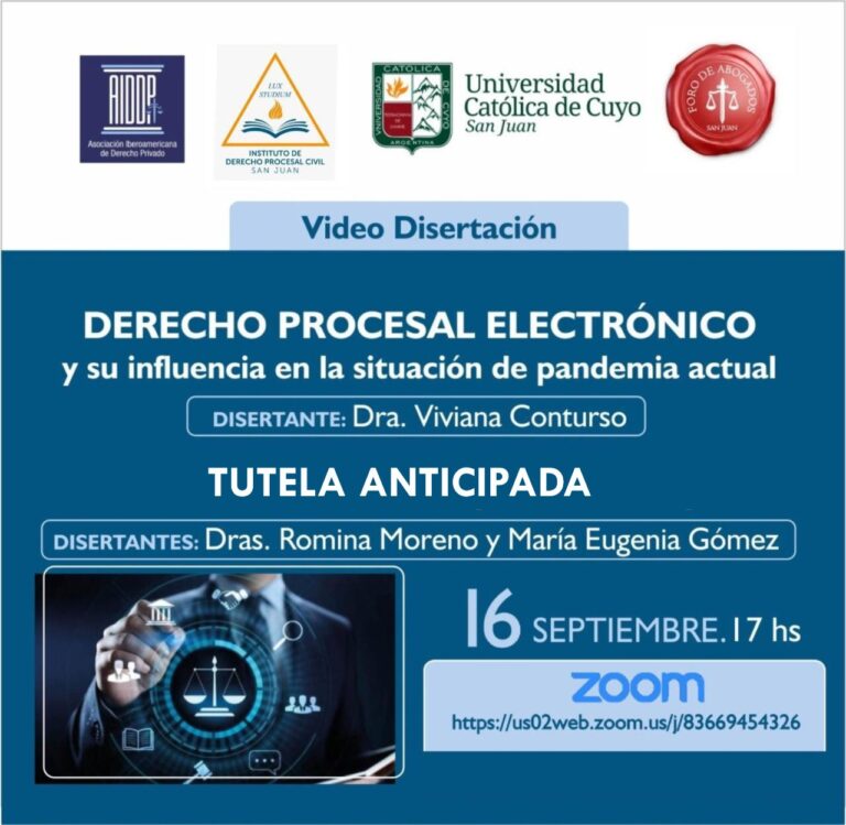 INSTITUTO DE DERECHO PROCESAL CIVIL, INVITA: