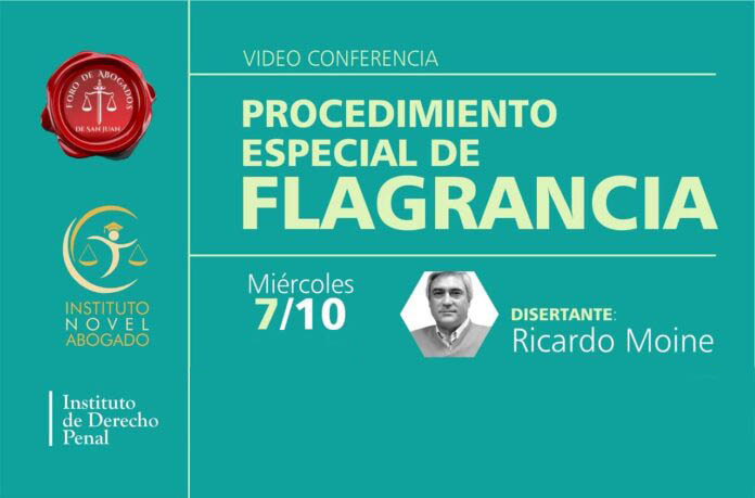 7/10: VIDEO “PROCEDIMIENTO ESPECIAL DE FLAGRANCIA”