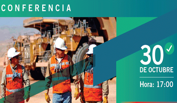 30/10: CONFERENCIA MINERÍA E INJERENCIAS DEL PATRIMONIO CULTURAL (INSCRIBIRSE AQUÍ)