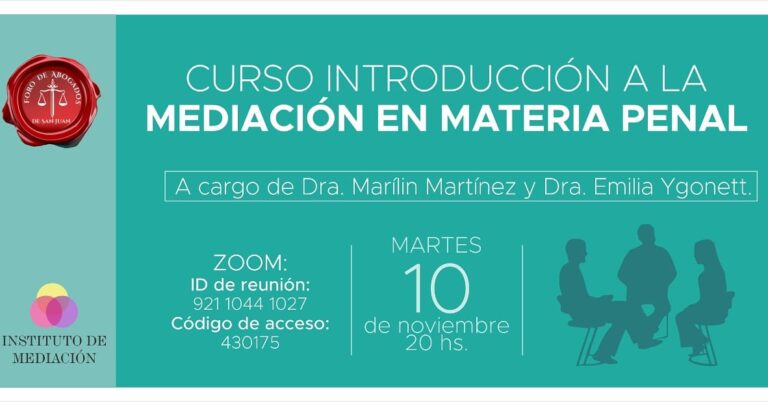 INSTITUTO DE MEDIACION, INVITA: