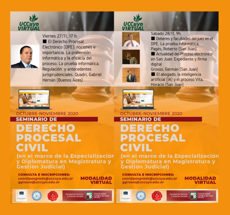 SEMINARIO DE DERECHO PROCESAL