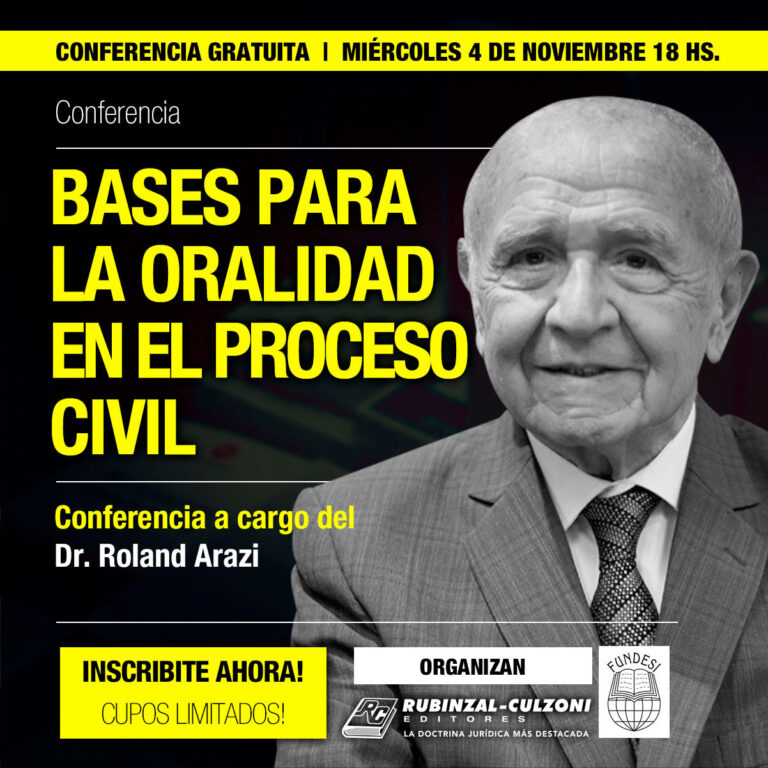 HOY, CONFERENCIA GRATUITA