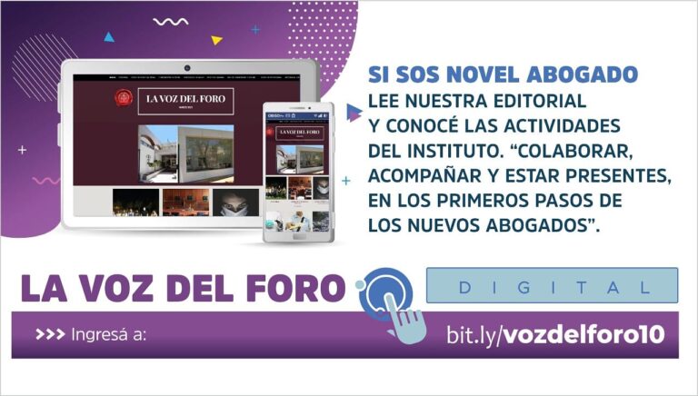 Ya salió el nuevo número de la VOZ DEL FORO DIGITAL