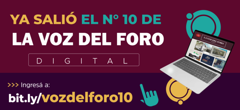 YA SALIÓ EL N° 10 DE LA VOZ DEL FORO DIGITAL