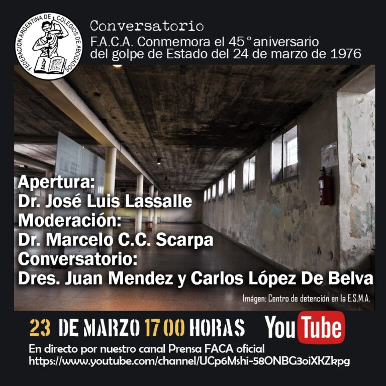 CONVERSATORIO F.A.C.A