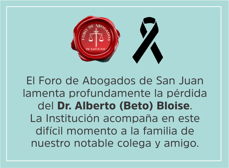 FORO DE ABOGADOS COMUNICA