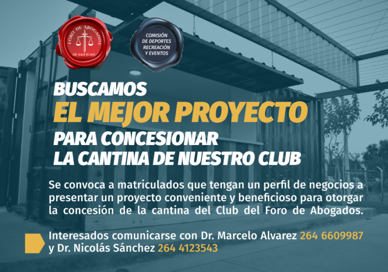 FORO DE ABOGADOS COMUNICA
