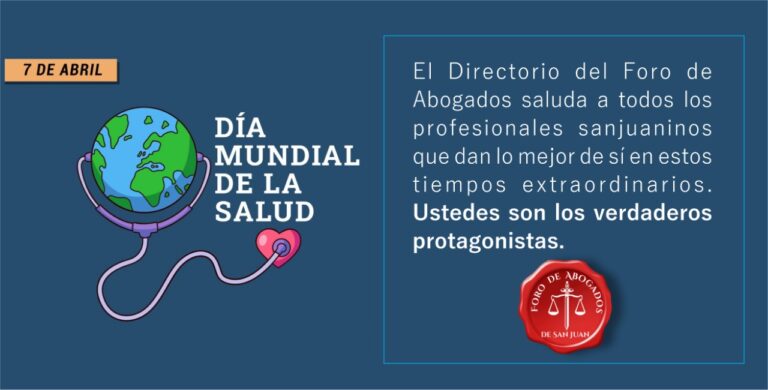 SALUTACIÓN DÍA DE LA SALUD