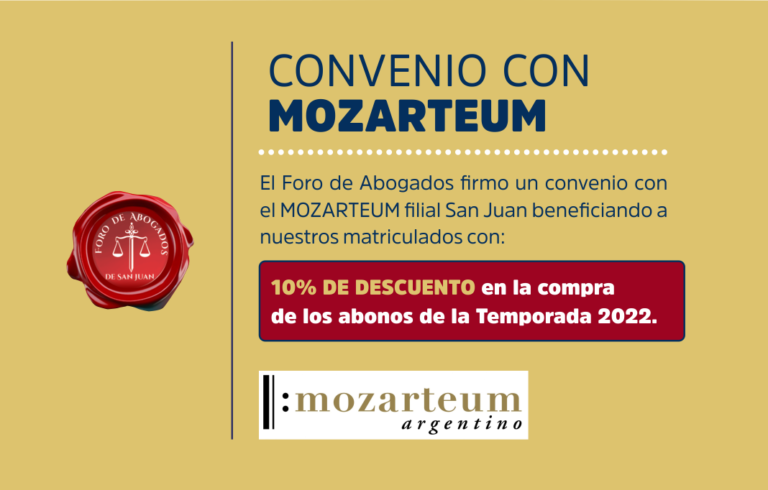 CONVENIO CON MOZARTEUM