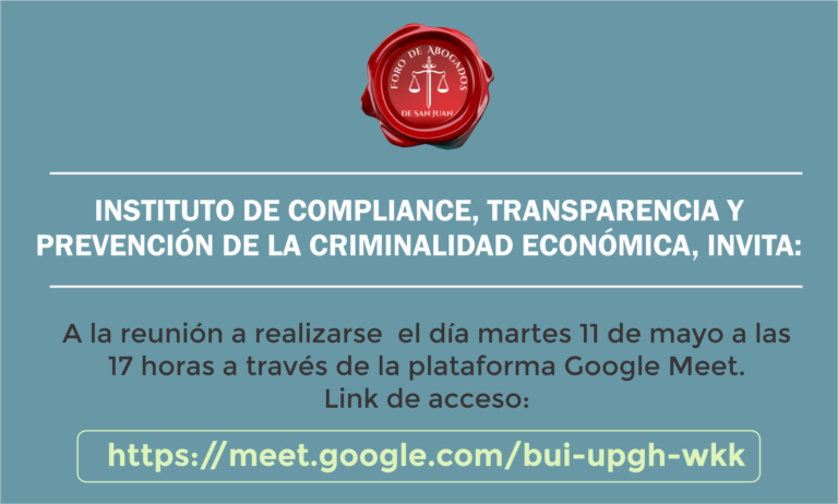 Instituto de Compliance, invita: