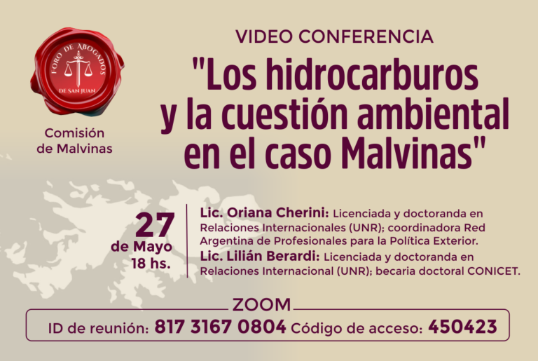 COMISIÓN MALVINAS, INVITA: