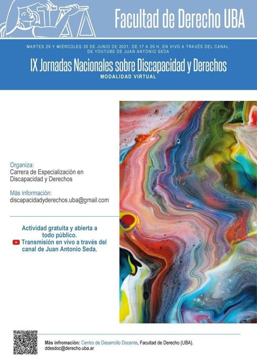 IX JORNADAS NACIONALES DE DISCAPACIDAD Y DERECHOS