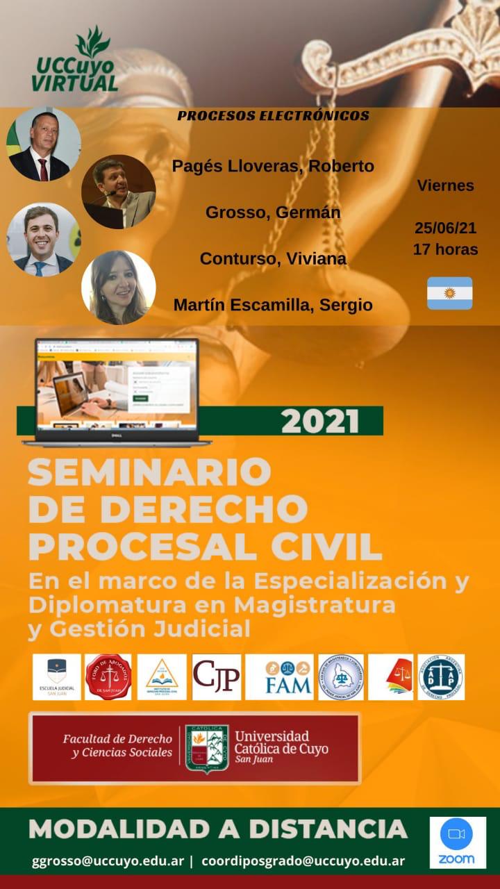 SEMINARIO VIRTUAL DE DERECHO PROCESAL CIVIL