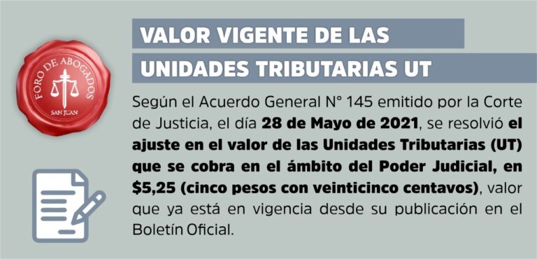 NUEVOS VALORES UNIDADES TRIBUTARIAS