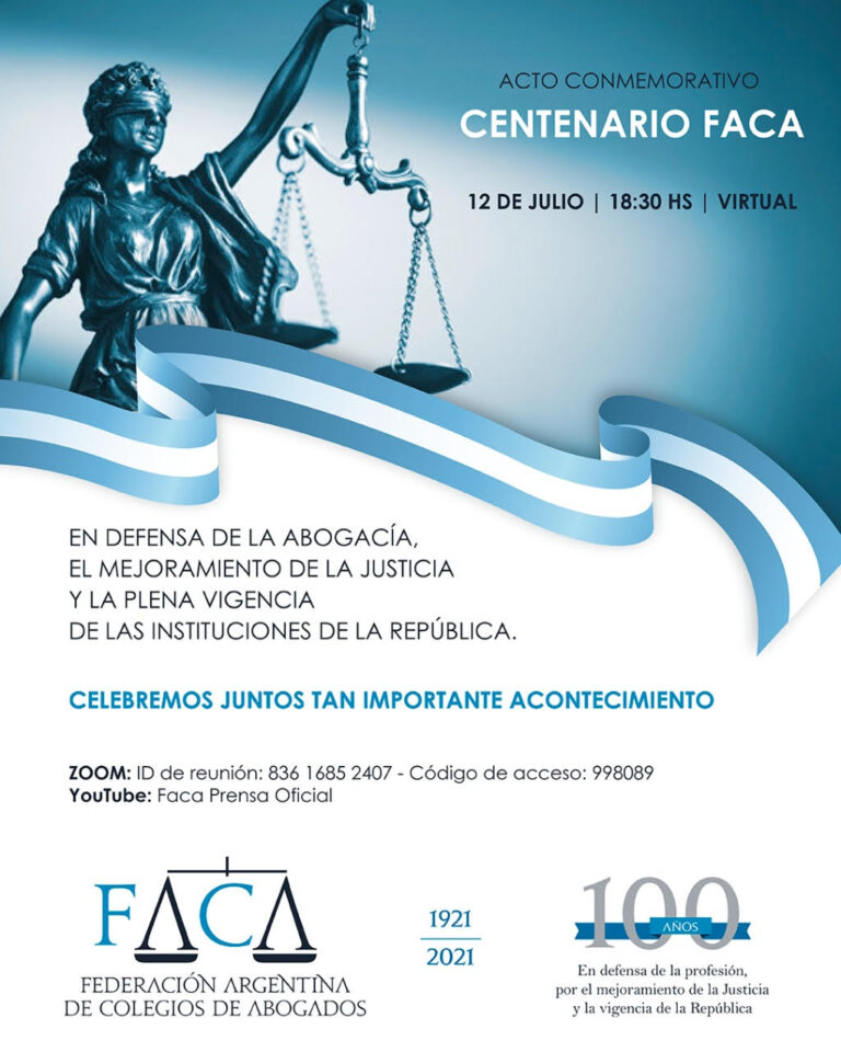 ACTO CONMEMORATIVO F.A.C.A.
