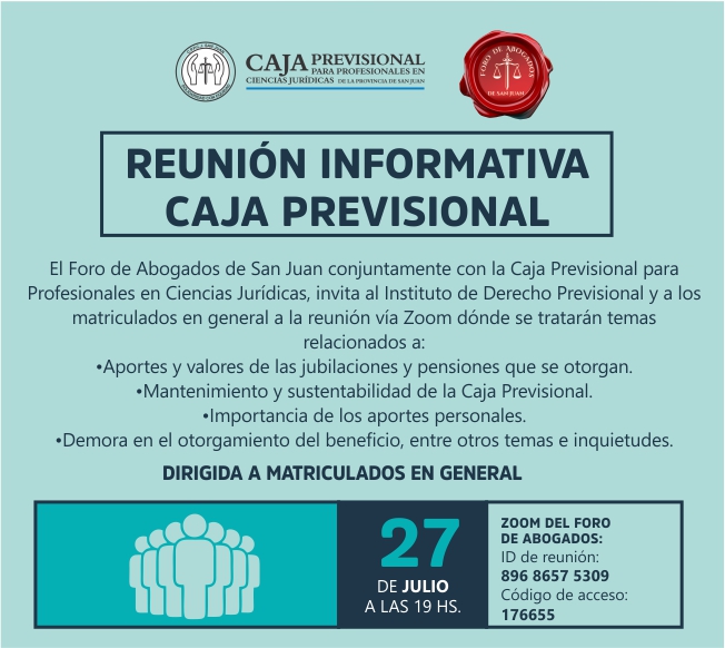 SE INFORMA A LOS MATRICULADOS EN GENERAL: