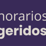 honorarios sugeridos