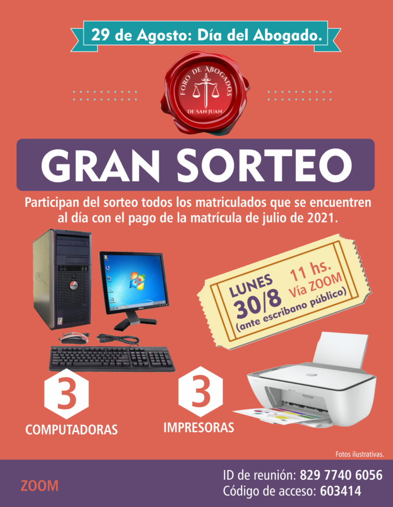 GRAN SORTEO DÍA DEL ABOGADO