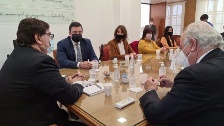EL DIRECTORIO DEL FORO DE ABOGADOS TUVO UNA REUNIÓN CON LA CORTE DE JUSTICIA