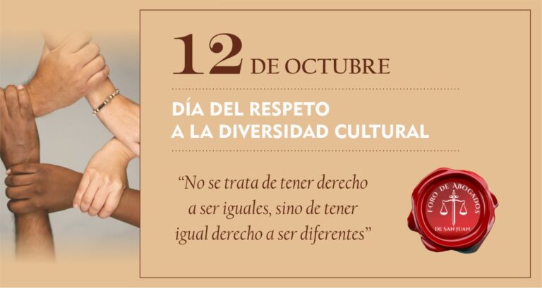 DÍA DEL RESPETO A LA DIVERSIDAD CULTURAL