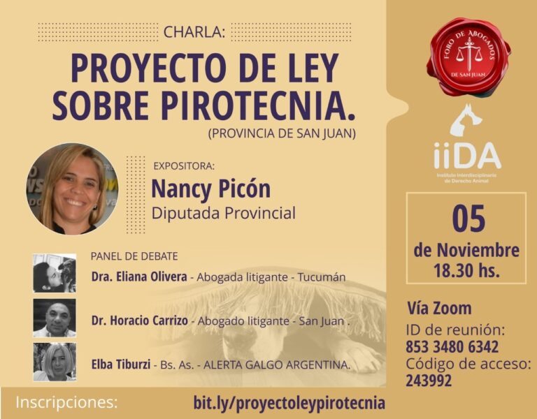 PRÓXIMA CHARLA