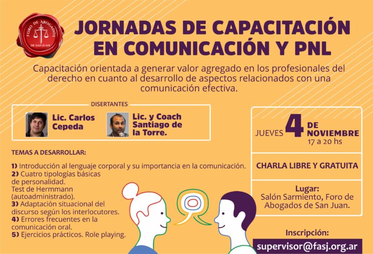 CAPACITACIÓN EN COMUNICACIÓN Y PNL