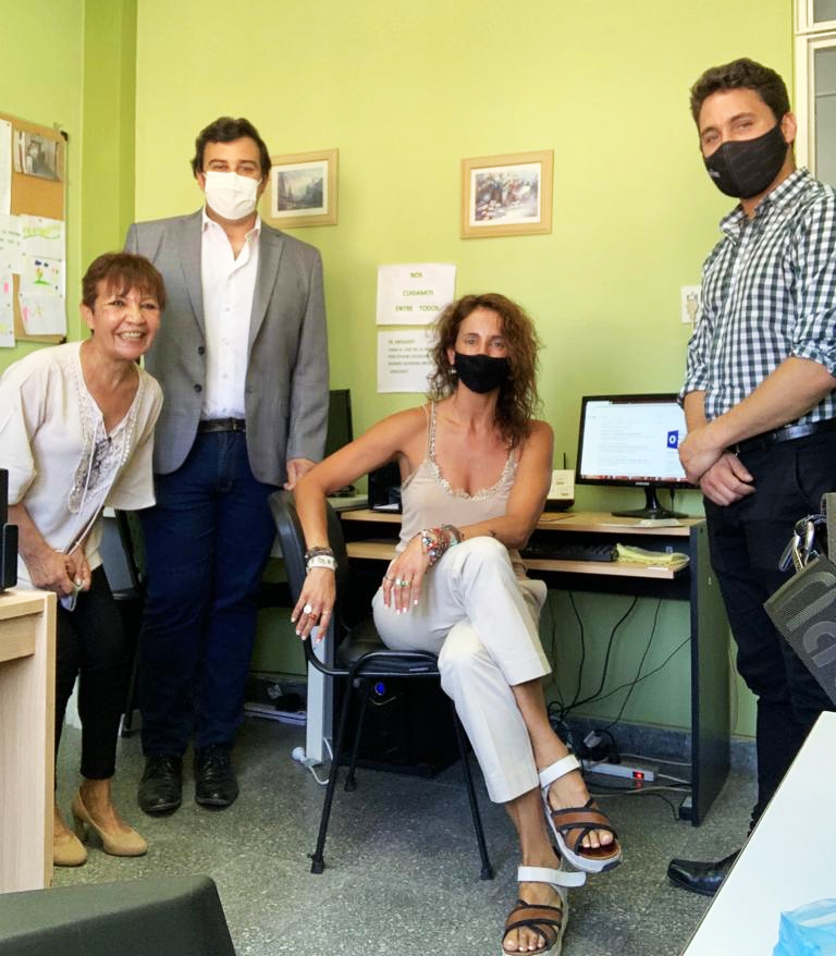 VISITA DE AUTORIDADES Y ENTREGA DE TECNOLOGÍA EN LA SEGUNDA CIRCUNSCRIPCIÓN JÁCHAL