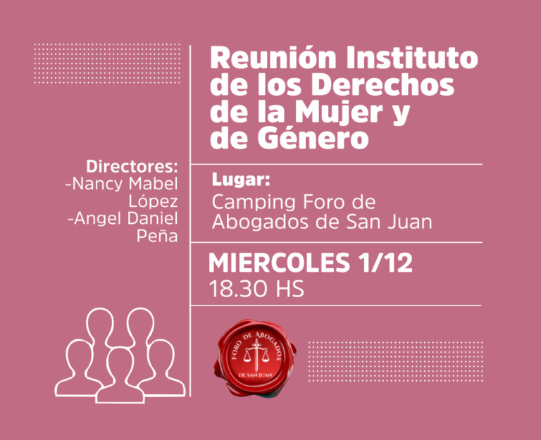 REUNIÓN INSTITUTO