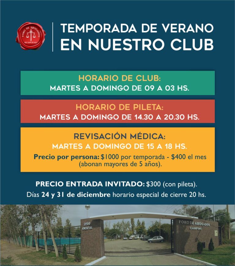 TEMPORADA DE VERANO