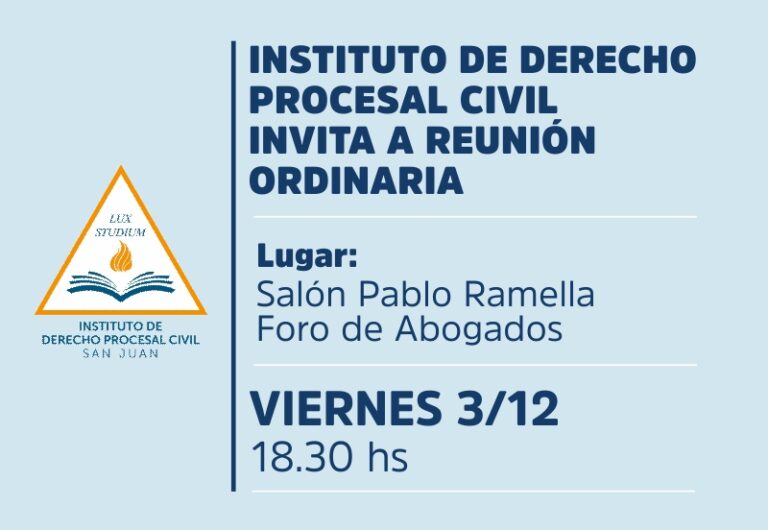 PRÓXIMA REUNIÓN